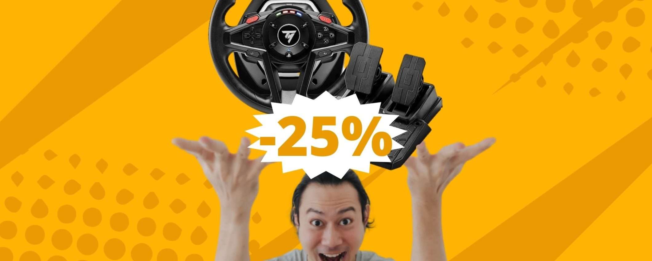 Thrustmaster T128: un volante eccezionale ad un prezzo banale Thrustmaster T128: un volante eccezionale ad un prezzo banale