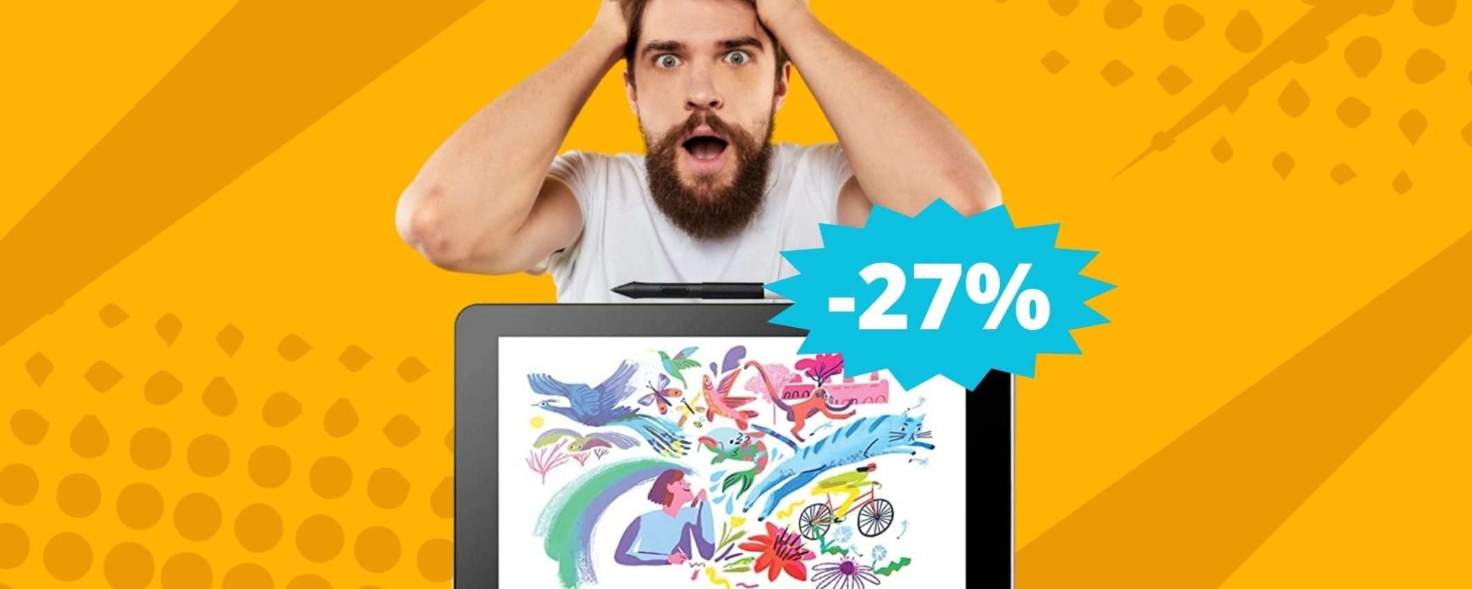 Wacom One Creative: la tavoletta grafica più venduta (-27%) Wacom One Creative: la tavoletta grafica più venduta (-27%)