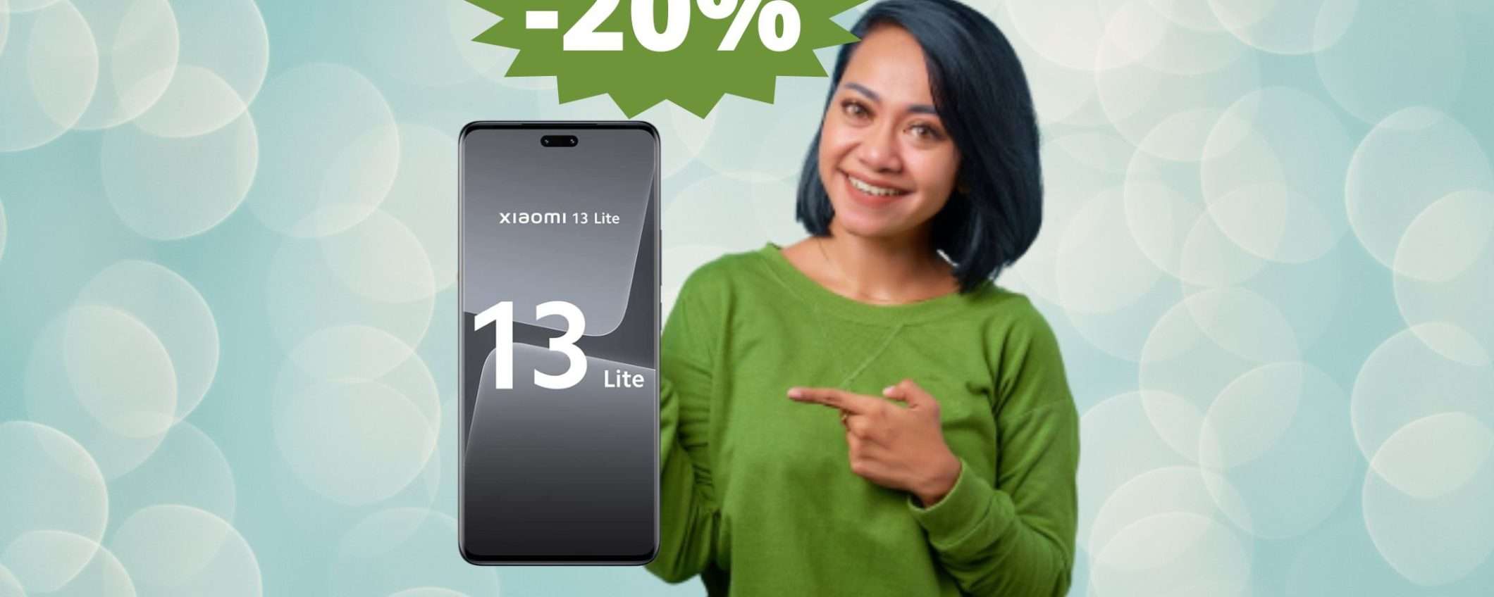 Xiaomi 13 Lite: medio gamma moderno e potente in sconto su Amazon Xiaomi 13 Lite: medio gamma moderno e potente in sconto su Amazon