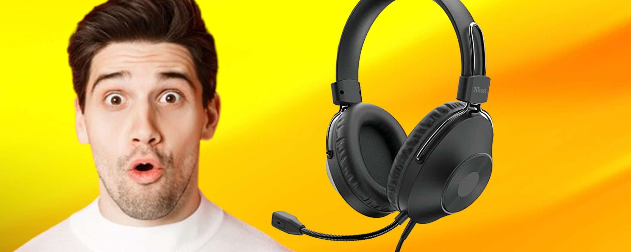 Eccezionali cuffie professioni con microfono: sconto TOP del 33% (Amazon) Eccezionali cuffie professioni con microfono: sconto TOP del 33% (Amazon)