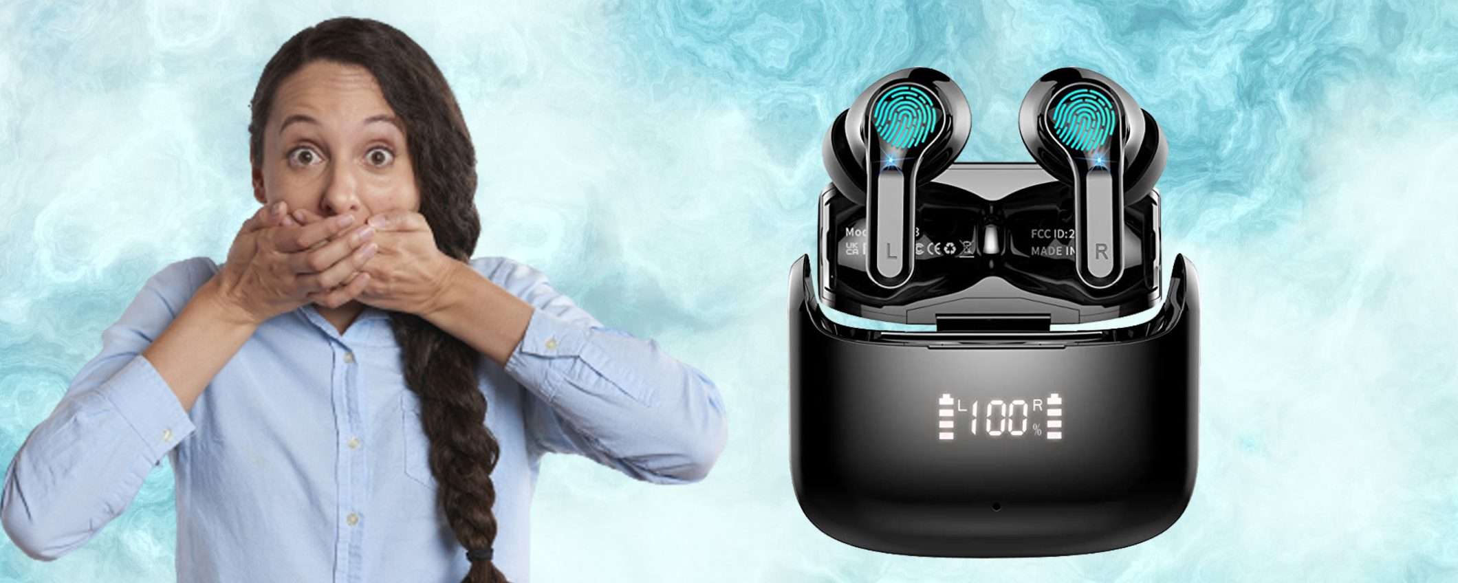 Cuffie wireless con Bluetooth 5.3: ECCEZIONALI anche nel prezzo (-36%) Cuffie wireless con Bluetooth 5.3: ECCEZIONALI anche nel prezzo (-36%)