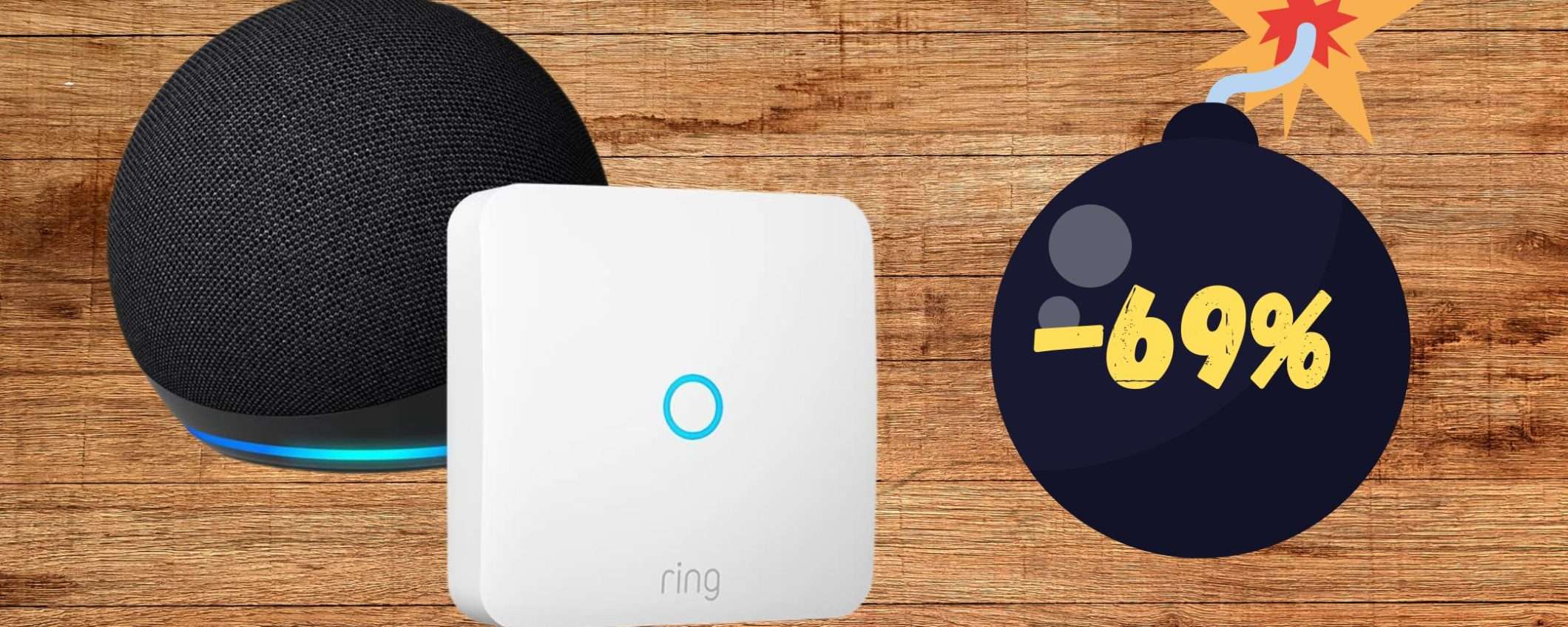 Amazon sgancia la BOMBA: Echo Dot 5 + Ring Intercom a 59€ (sconto del 69%) Amazon sgancia la BOMBA: Echo Dot 5 + Ring Intercom a 59€ (sconto del 69%)