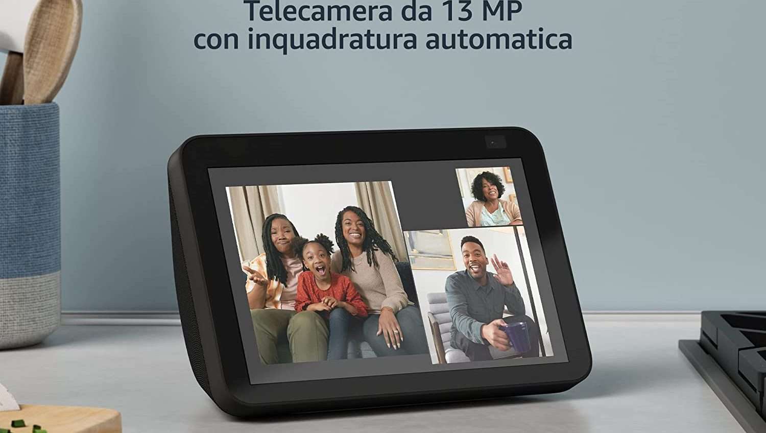 L'Echo Show 8 è di nuovo ad un ottimo prezzo su Amazon (-31%!) L'Echo Show 8 è di nuovo ad un ottimo prezzo su Amazon (-31%!)