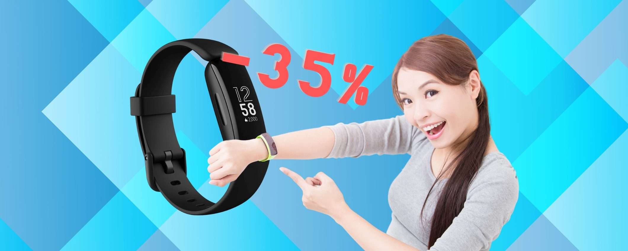Fitbit Inspire 2: il fitness tracker per stare in forma ora costa POCHISSIMO Fitbit Inspire 2: il fitness tracker per stare in forma ora costa POCHISSIMO