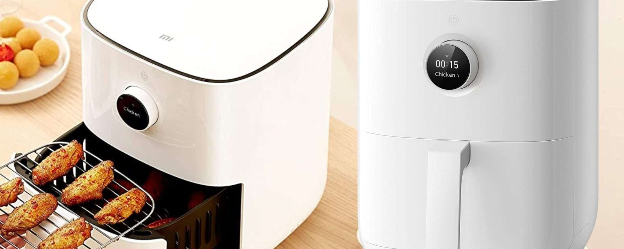 Xiaomi, SORPRESA su Amazon: friggitrice ad aria smart a prezzo SHOCK (89€) Xiaomi, SORPRESA su Amazon: friggitrice ad aria smart a prezzo SHOCK (89€)