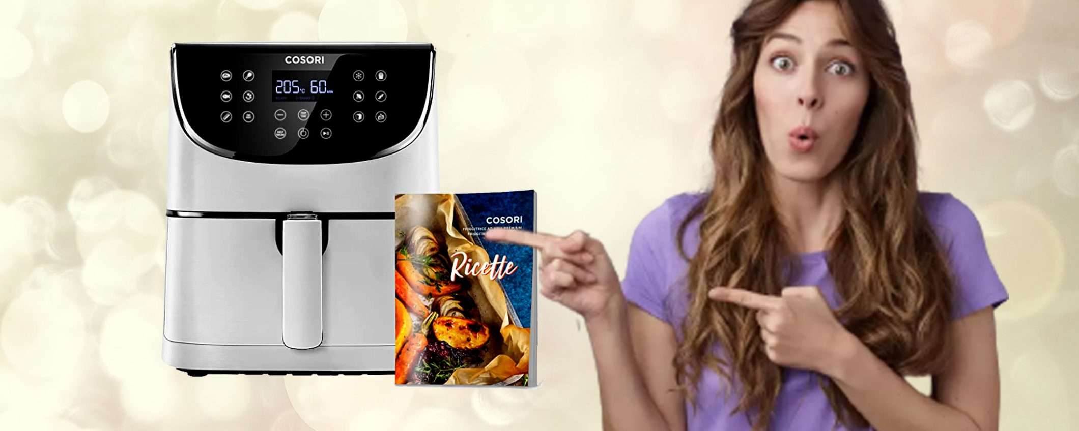 Imperdibile friggitrice ad aria da 5,5 litri con sconto TOP su Amazon Imperdibile friggitrice ad aria da 5,5 litri con sconto TOP su Amazon