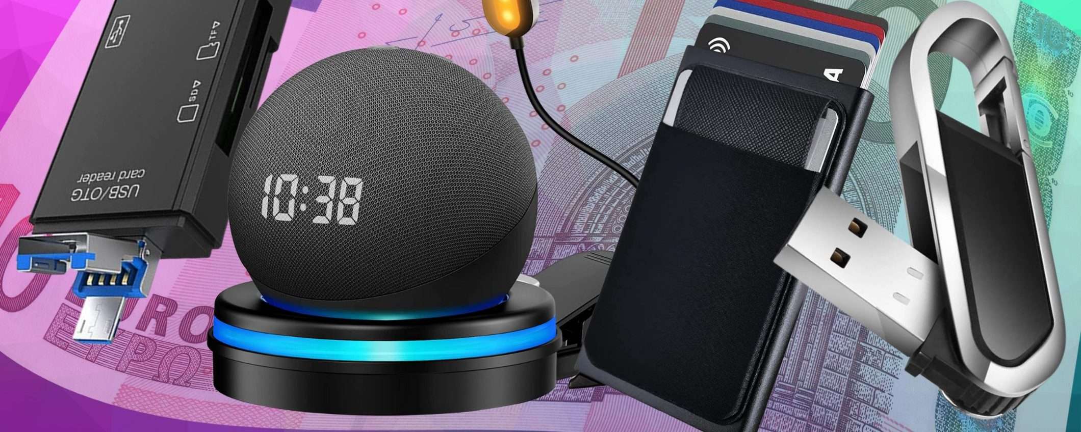L'Amazon dei prezzi INCONCEPIBILI: 5 gadget tech spettacolari a meno di 10€ L'Amazon dei prezzi INCONCEPIBILI: 5 gadget tech spettacolari a meno di 10€