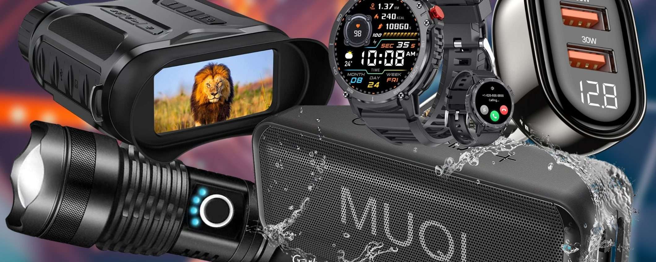 Amazon, gadget spettacolari: prezzo SPUDORATO col coupon (da 21€ a 59€) Amazon, gadget spettacolari: prezzo SPUDORATO col coupon (da 21€ a 59€)