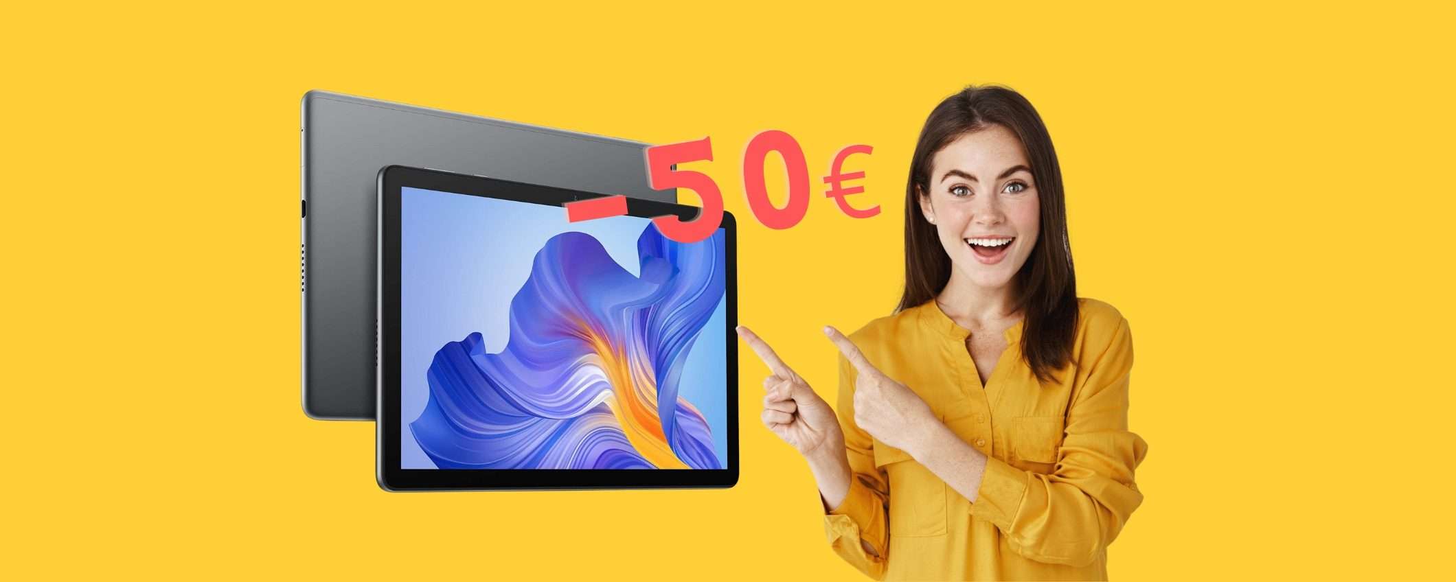 Honor Pad X8: il COUPON di Amazon ti fa RISPARMIARE 50€ Honor Pad X8: il COUPON di Amazon ti fa RISPARMIARE 50€