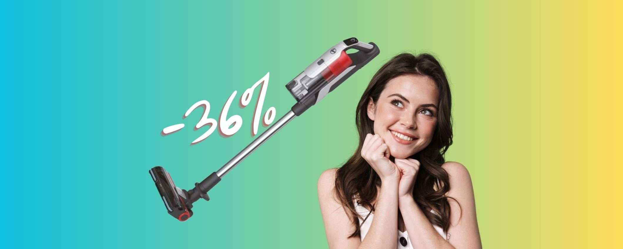 Hoover HF9: scopa elettrica POTENTE a un PREZZO SHOCK (-36%) Hoover HF9: scopa elettrica POTENTE a un PREZZO SHOCK (-36%)