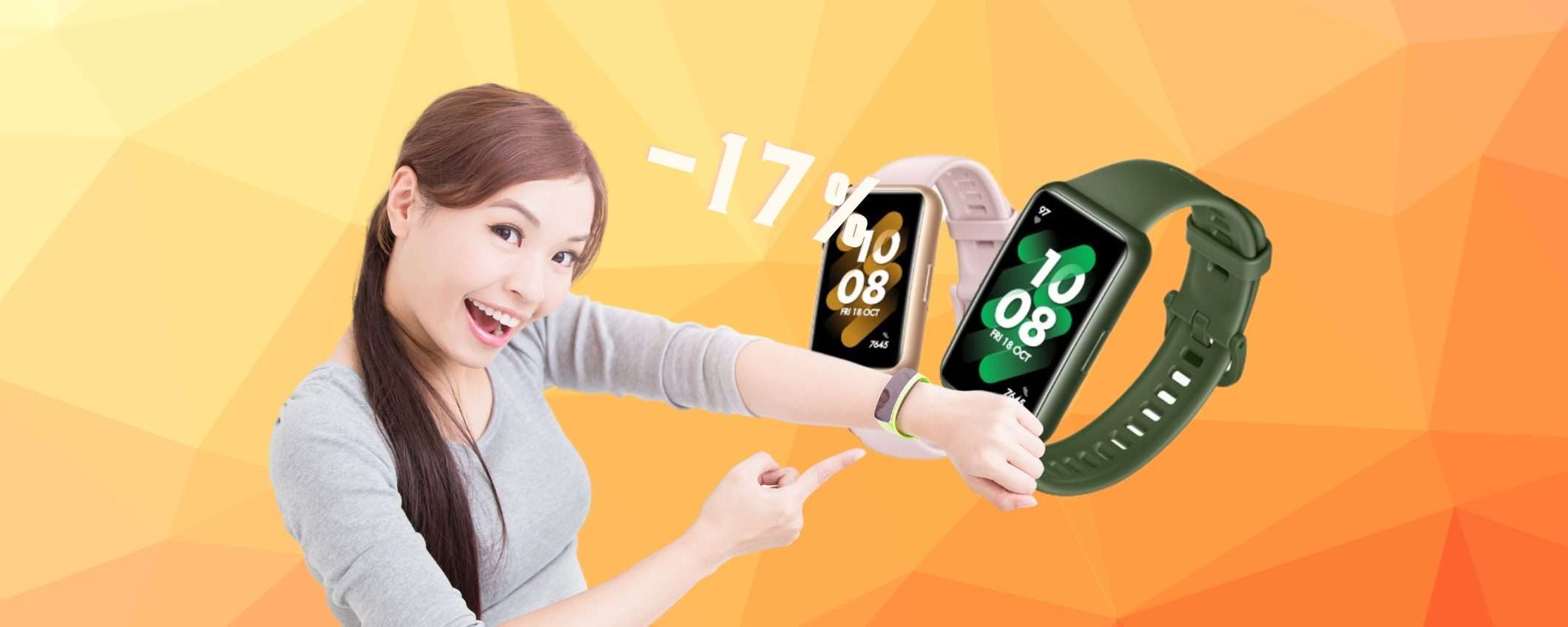 Huawei Band 7: lo smartwatch con 14gg di autonomia e 96 modalità fitness Huawei Band 7: lo smartwatch con 14gg di autonomia e 96 modalità fitness