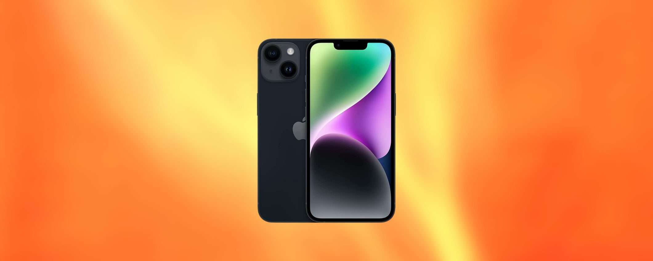 iPhone 14 256GB: oggi non puoi proprio perderlo a questo prezzo (-260€) iPhone 14 256GB: oggi non puoi proprio perderlo a questo prezzo (-260€)