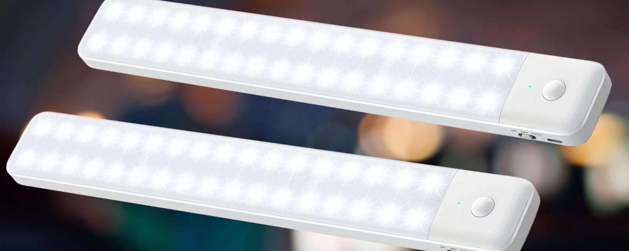 Luce wireless automatica 32 cm e 80 LED a 8€: LUMINOSISSIMA (promo scorta) Luce wireless automatica 32 cm e 80 LED a 8€: LUMINOSISSIMA (promo scorta)