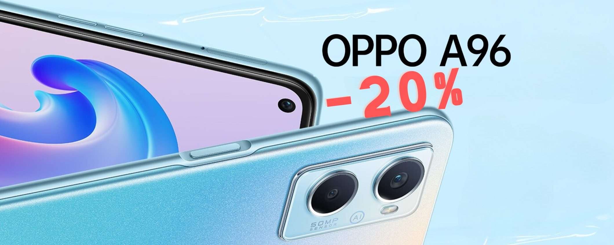 OPPO A96: lo smartphone entry level che non delude a 61€ in MENO OPPO A96: lo smartphone entry level che non delude a 61€ in MENO