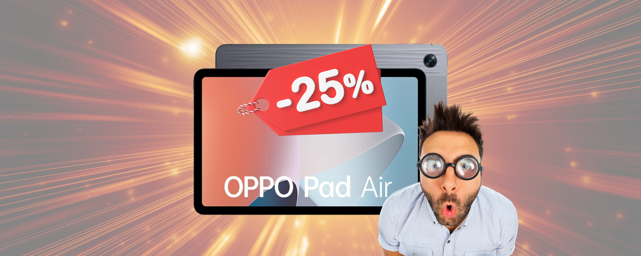 Tablet OPPO Pad Air: sconto INASPETTATO del 27% su Amazon Tablet OPPO Pad Air: sconto INASPETTATO del 27% su Amazon