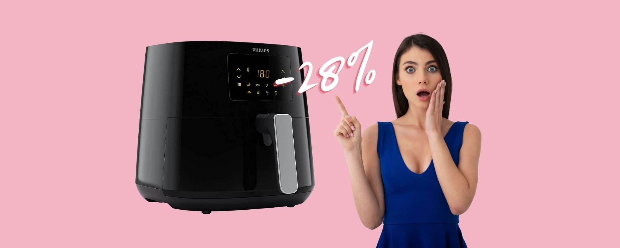 Philips Airfryer XL: friggitrice ad aria da 6,2 litri a PREZZO da URLO Philips Airfryer XL: friggitrice ad aria da 6,2 litri a PREZZO da URLO