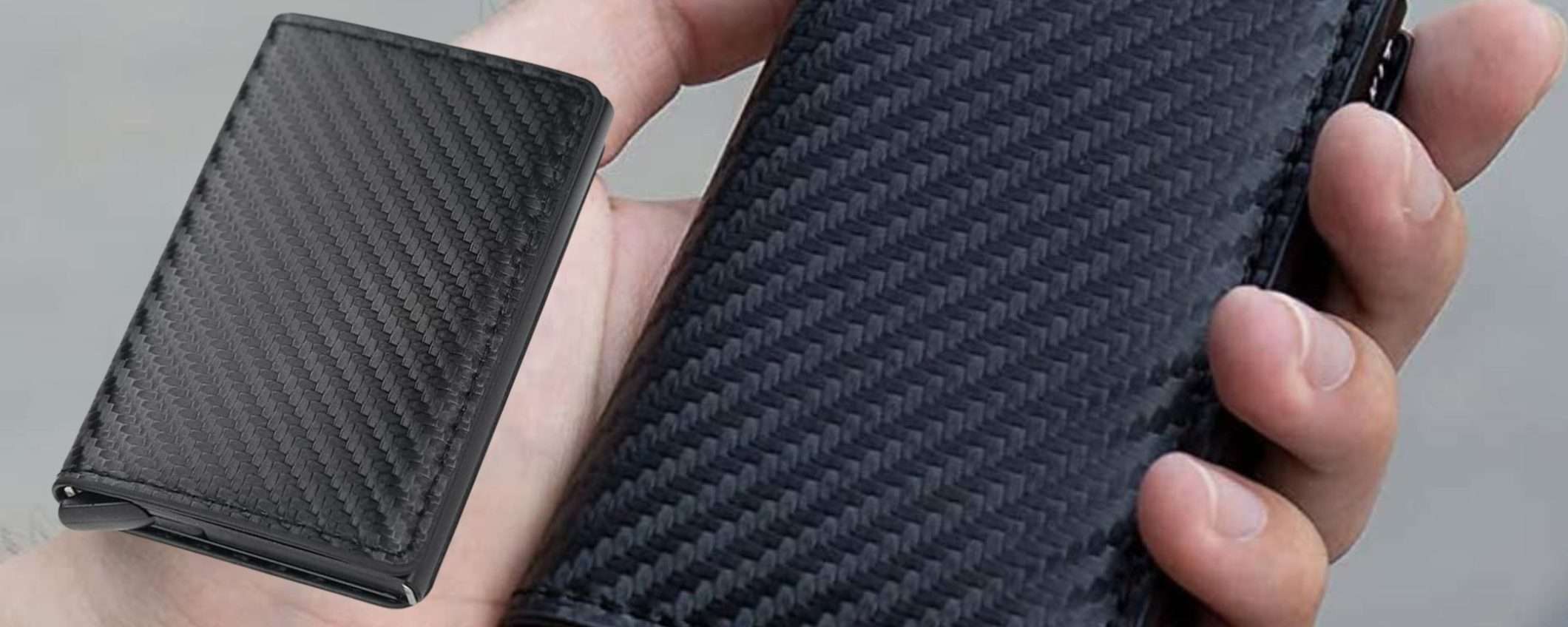 Bastano 8€ per questo portafogli che PROTEGGE carte di credito e documenti Bastano 8€ per questo portafogli che PROTEGGE carte di credito e documenti
