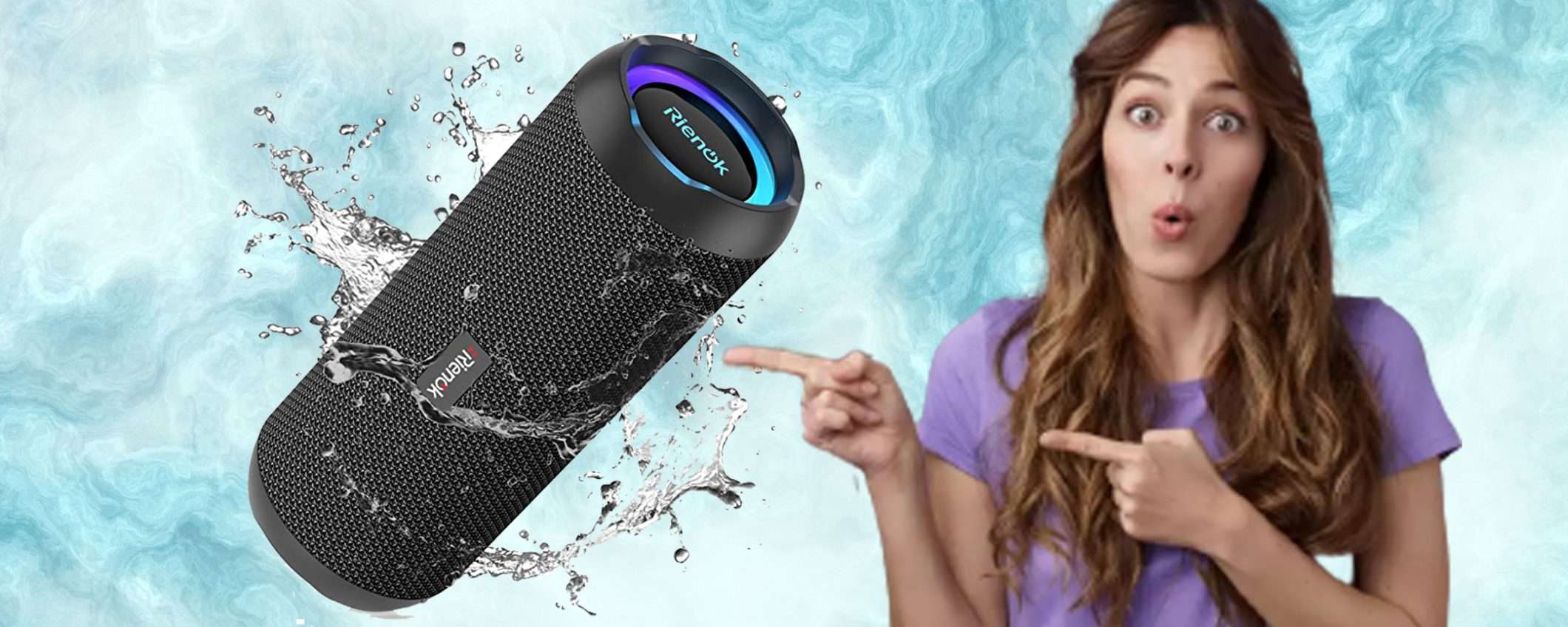 Potentissima cassa Bluetooth portatile: sconto FOLLE su Amazon (-53%) Potentissima cassa Bluetooth portatile: sconto FOLLE su Amazon (-53%)