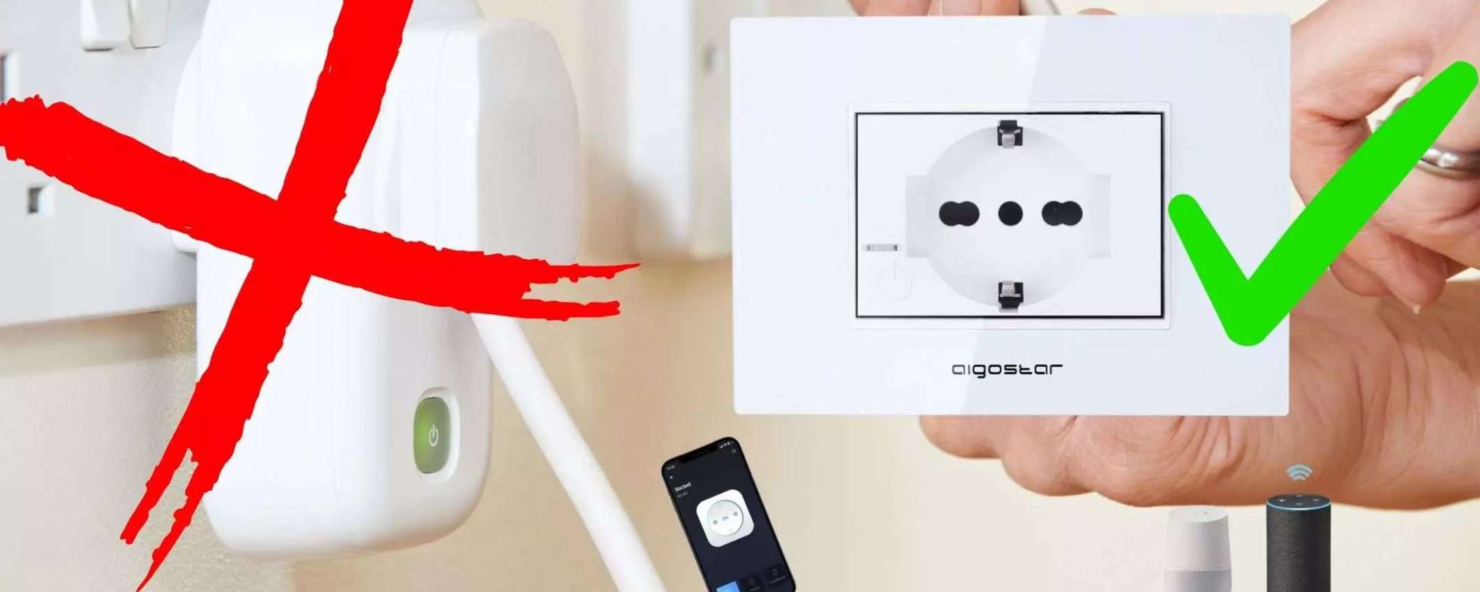 La presa smart invisibile (zero ingombro) è una GENIALATA: ora a 10€ (-60%) La presa smart invisibile (zero ingombro) è una GENIALATA: ora a 10€ (-60%)