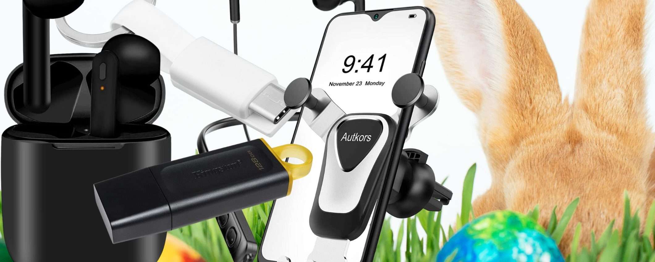 Amazon BOMBETTE di Pasqua: 5 gadget tech WOW a meno di 10€ Amazon BOMBETTE di Pasqua: 5 gadget tech WOW a meno di 10€