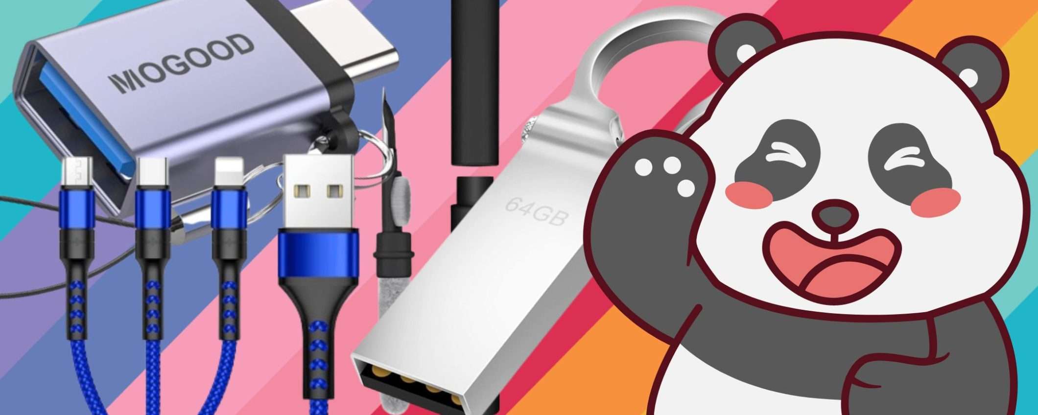 Affari SENSAZIONALI a meno di 5€: ecco 5 gadget tech da non perdere (Amazon) Affari SENSAZIONALI a meno di 5€: ecco 5 gadget tech da non perdere (Amazon)