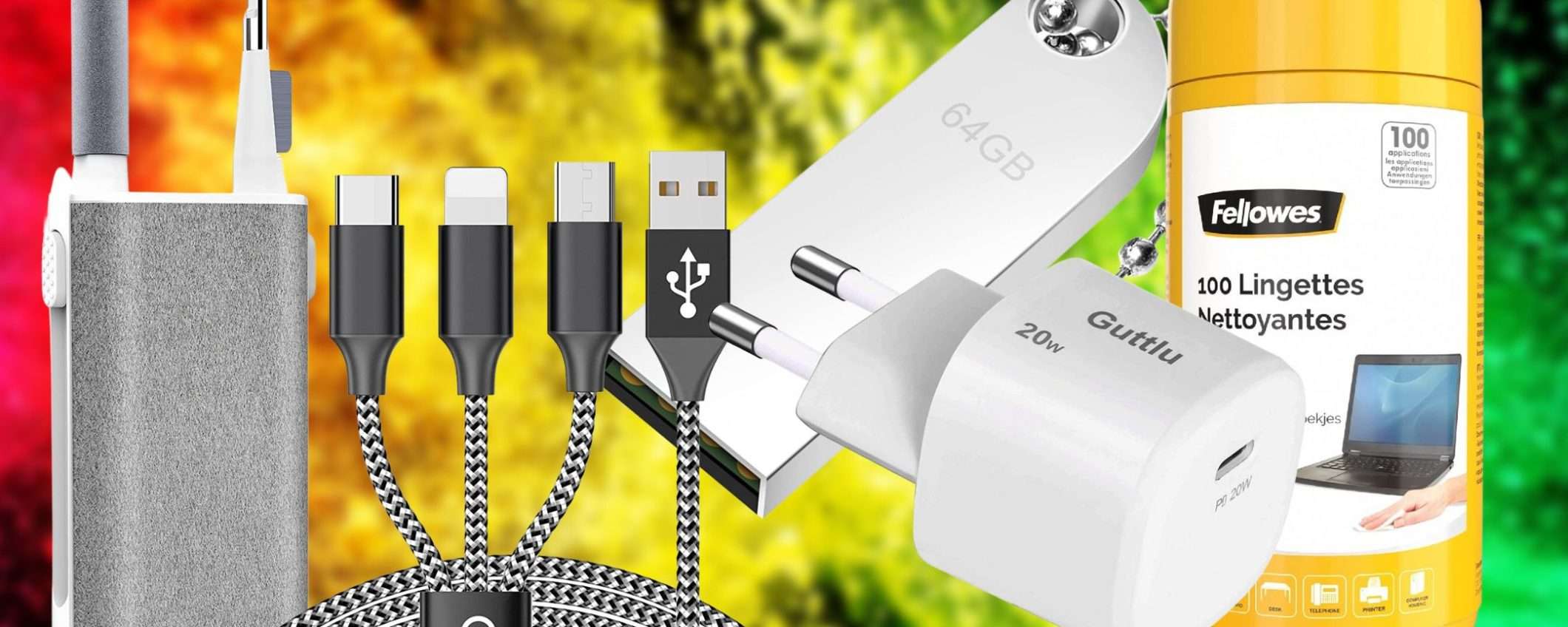 Amazon sfizio INASPETTATO: 5 accessori tech a meno di 6€ (in promo) Amazon sfizio INASPETTATO: 5 accessori tech a meno di 6€ (in promo)