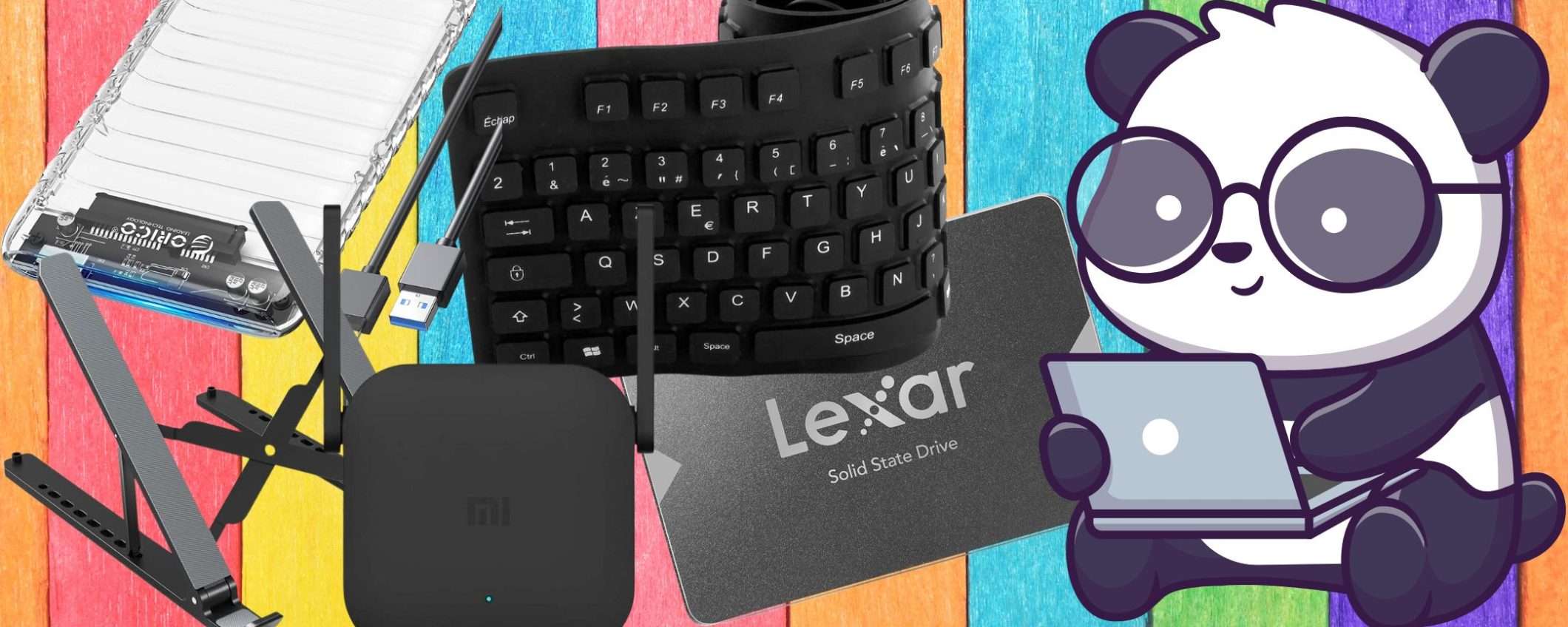 Amazon, bazar della tecnologia UTILISSIMA: 5 prodotti a meno di 15€ (per poco) Amazon, bazar della tecnologia UTILISSIMA: 5 prodotti a meno di 15€ (per poco)