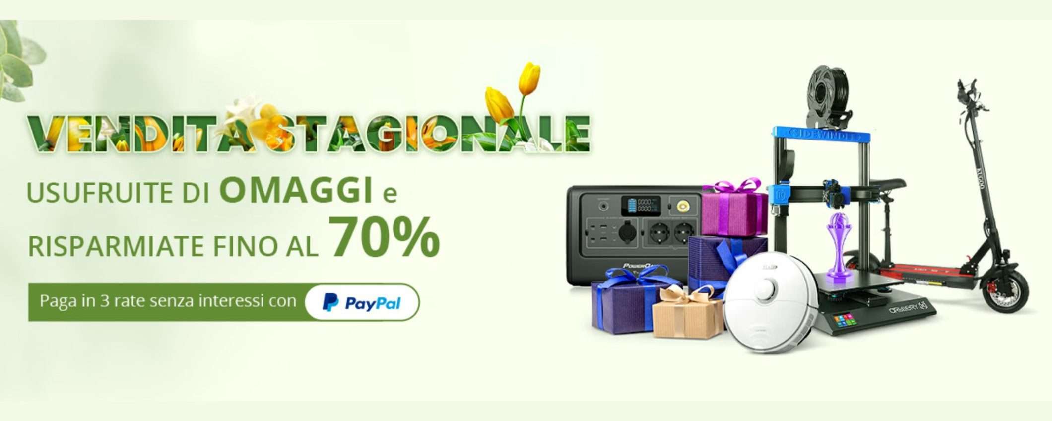 Da GeekMall IMPAZZA la primavera: sconti assurdi fino al 70% (codici segreti) Da GeekMall IMPAZZA la primavera: sconti assurdi fino al 70% (codici segreti)