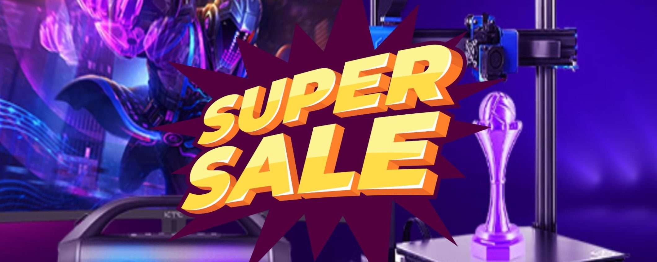 Settimana dell'elettronica da GeekMall: tecnologia WOW con sconti fino a 70% Settimana dell'elettronica da GeekMall: tecnologia WOW con sconti fino a 70%
