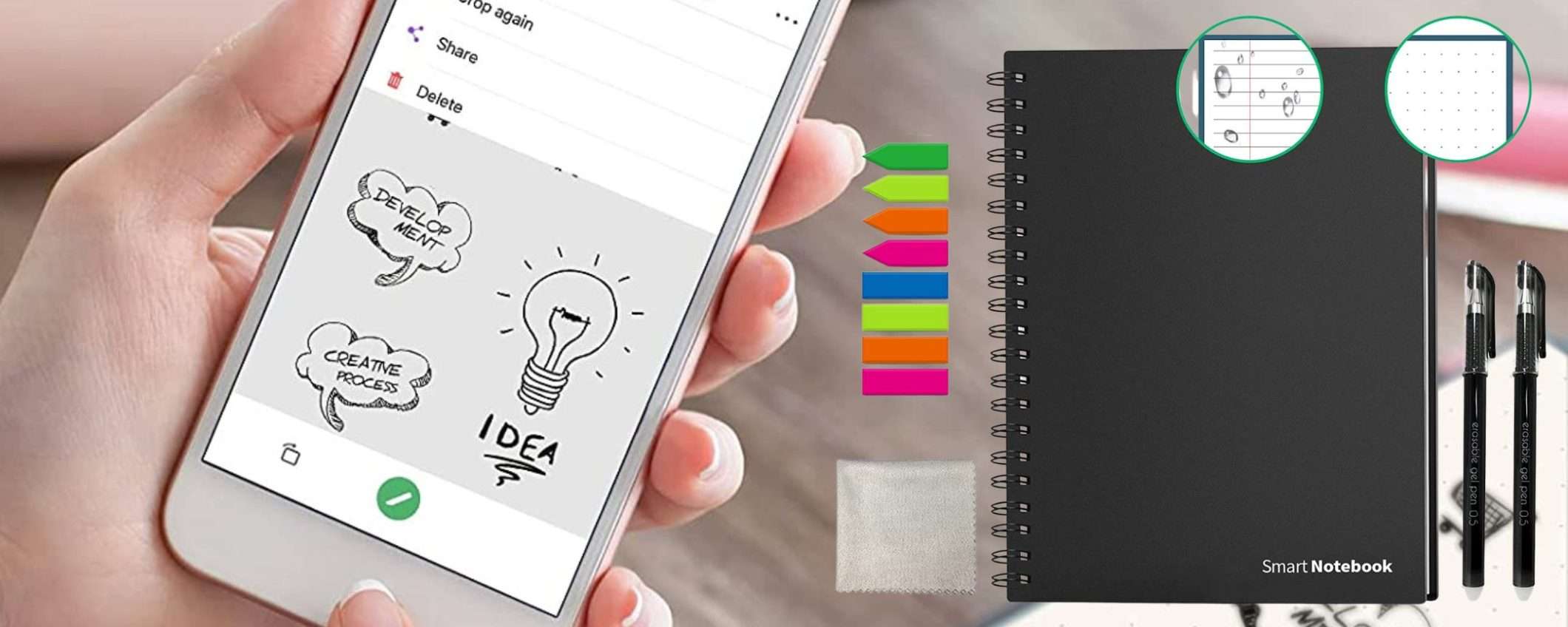 Quaderno SMART in kit a 17€ su Amazon: promo lampo imperdibile, da avere Quaderno SMART in kit a 17€ su Amazon: promo lampo imperdibile, da avere