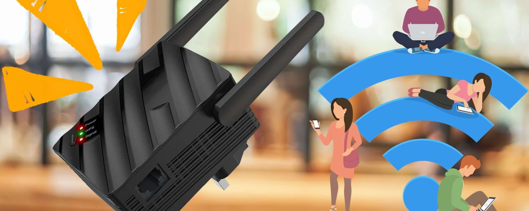 WiFi stabile e veloce fino a 1200Mb/s: ECCELLENTE dispositivo a 17€ (-40%) WiFi stabile e veloce fino a 1200Mb/s: ECCELLENTE dispositivo a 17€ (-40%)