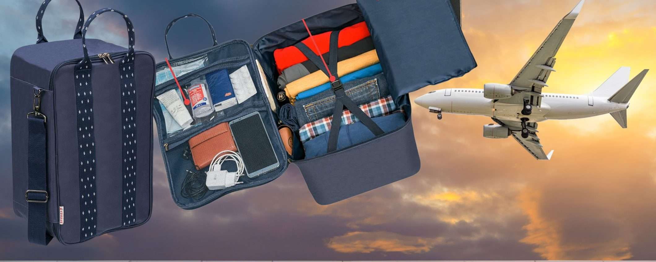 GENIALI mini valigie da cabina per non pagare più extra in aereo