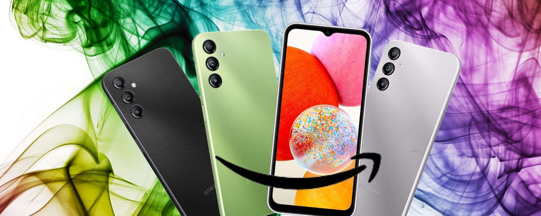 Samsung Galaxy A14 a prezzo SCONVOLGENTE su Amazon (156€) Samsung Galaxy A14 a prezzo SCONVOLGENTE su Amazon (156€)