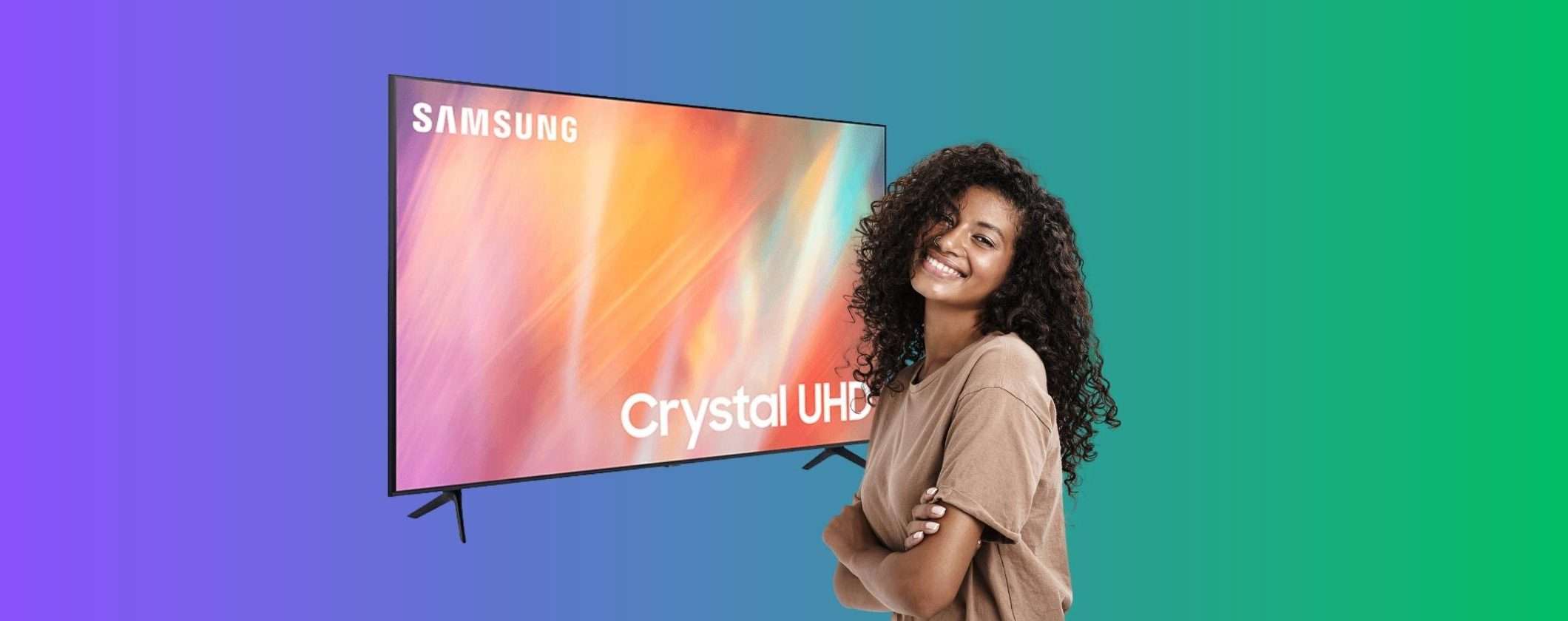 Samsung TV Crystal 4K: 50 pollici di puro GODIMENTO a soli 370€ Samsung TV Crystal 4K: 50 pollici di puro GODIMENTO a soli 370€