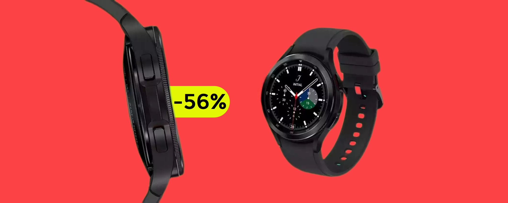 Galaxy Watch 4 Classic a meno di metà prezzo per pochissime ore (-56%)