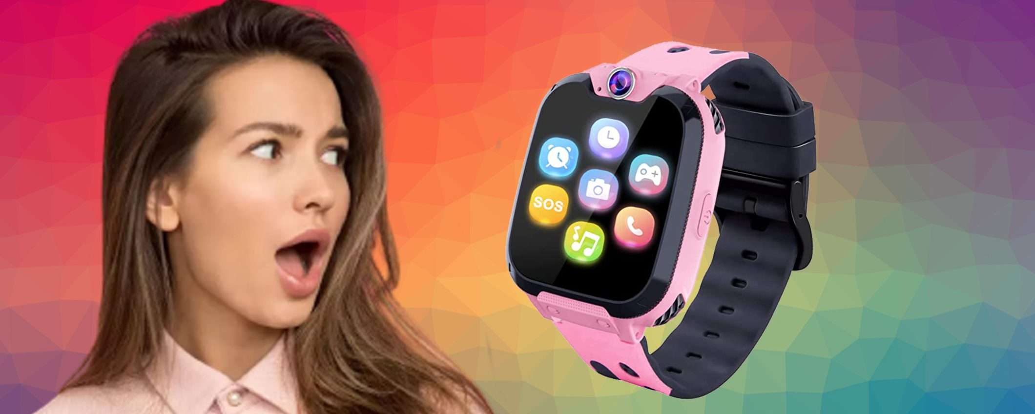 Smartwatch per bambini con 16 giochi al prezzo FOLLE su Amazon (-48%) Smartwatch per bambini con 16 giochi al prezzo FOLLE su Amazon (-48%)