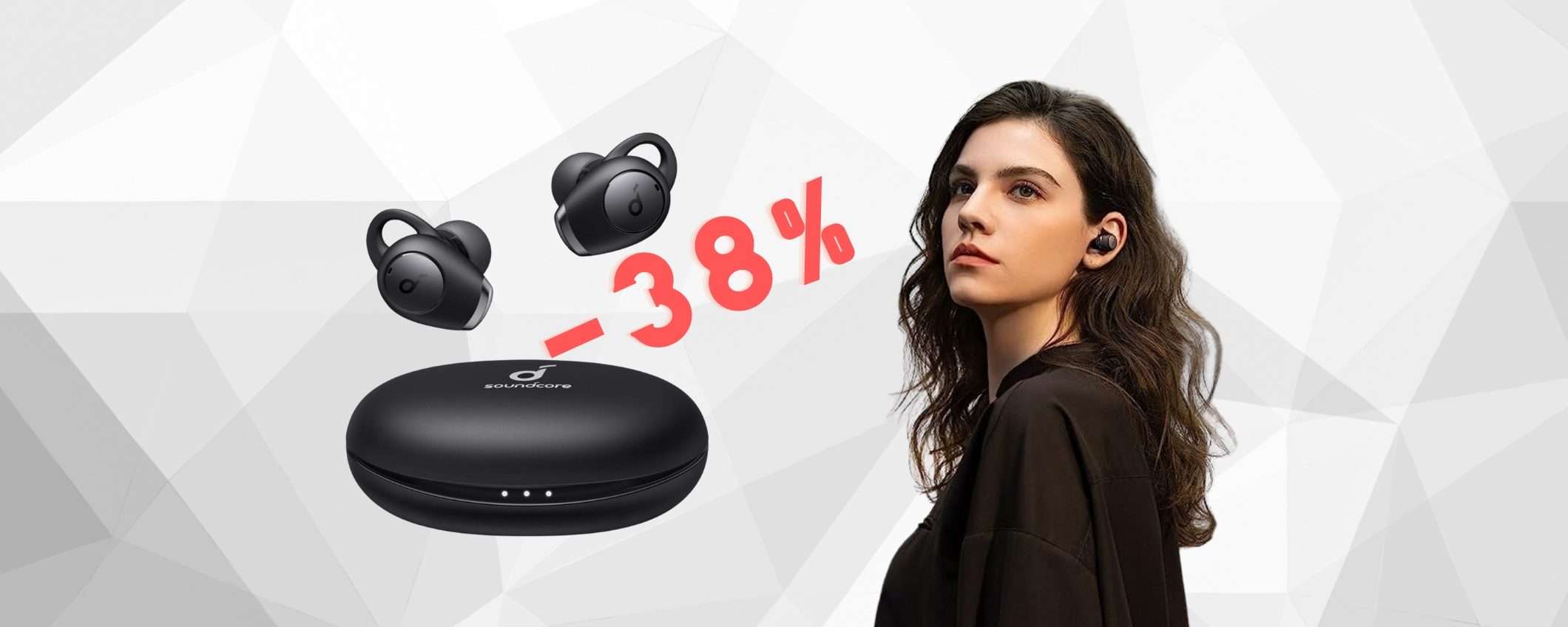 Soundcore: auricolari wireless per musica e chiamate TOP al 38% Soundcore: auricolari wireless per musica e chiamate TOP al 38%