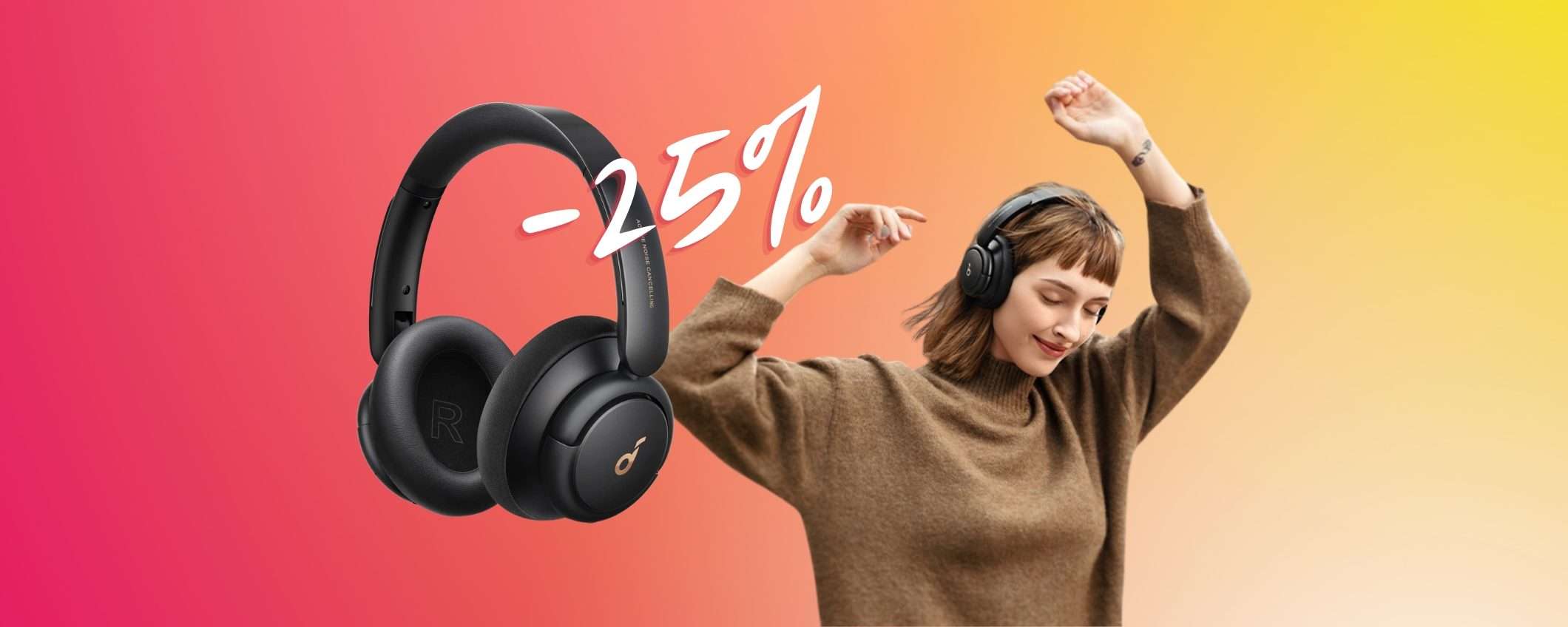 Soundcore: le cuffie wireless con 40h di suono a prezzo BOMBA (-25%) Soundcore: le cuffie wireless con 40h di suono a prezzo BOMBA (-25%)