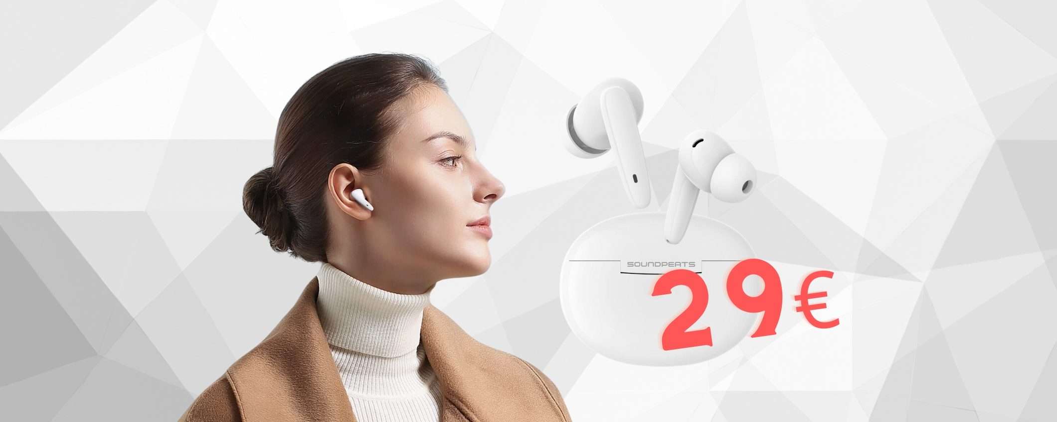SoundPEATS Life Classic: auricolari wireless ECCEZIONALI a 29€ SoundPEATS Life Classic: auricolari wireless ECCEZIONALI a 29€