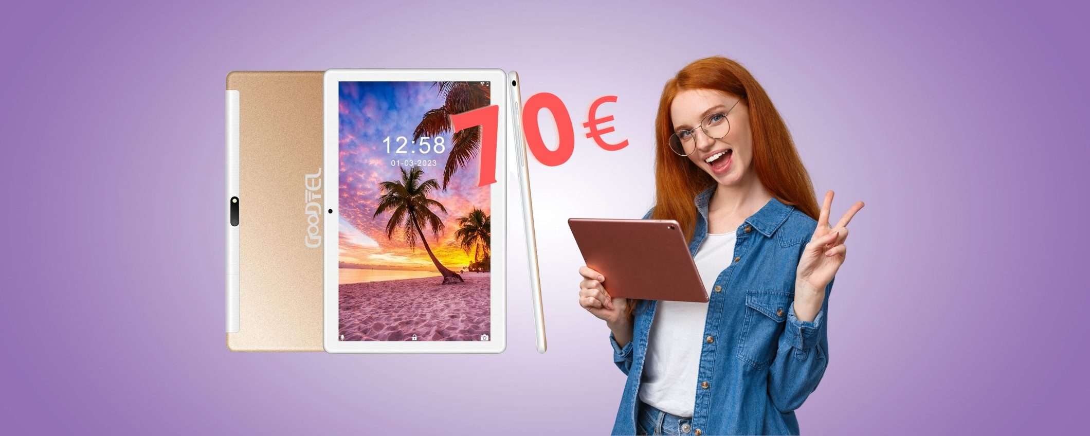 Tablet da 10 pollici Dual Sim LTE/WiFi a 70€ è una ROBA da MATTI Tablet da 10 pollici Dual Sim LTE/WiFi a 70€ è una ROBA da MATTI