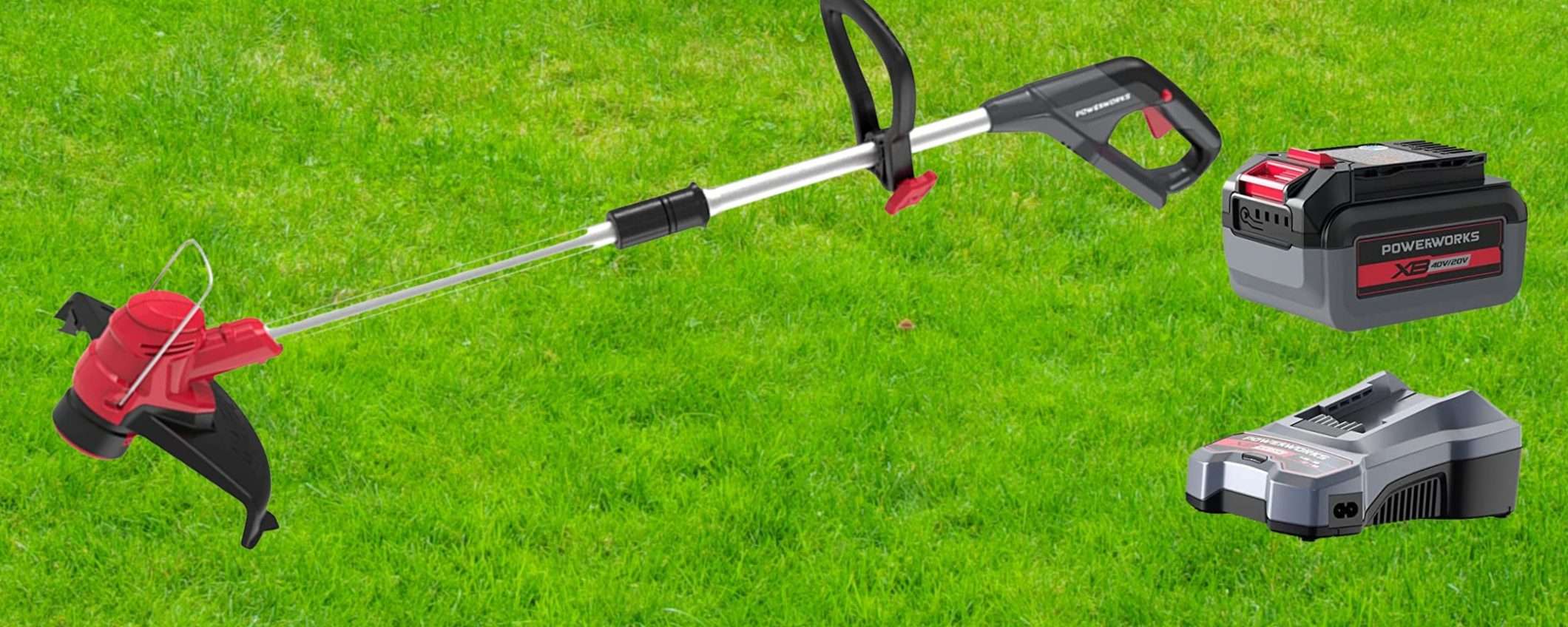 Tagliaerba a batteria POTENTE e silenzioso, prezzo WOW su Amazon (59€) Tagliaerba a batteria POTENTE e silenzioso, prezzo WOW su Amazon (59€)