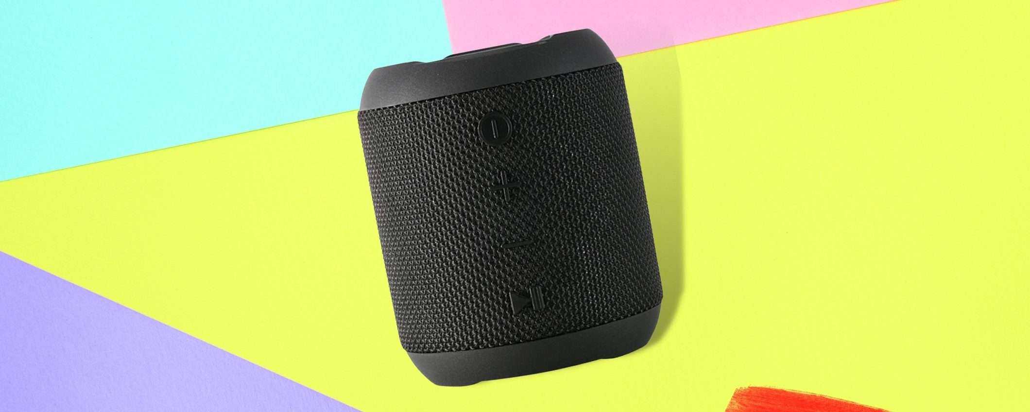 Cassa Bluetooth 20W: impermeabile e con 16 ORE di musica (-28%) Cassa Bluetooth 20W: impermeabile e con 16 ORE di musica (-28%)