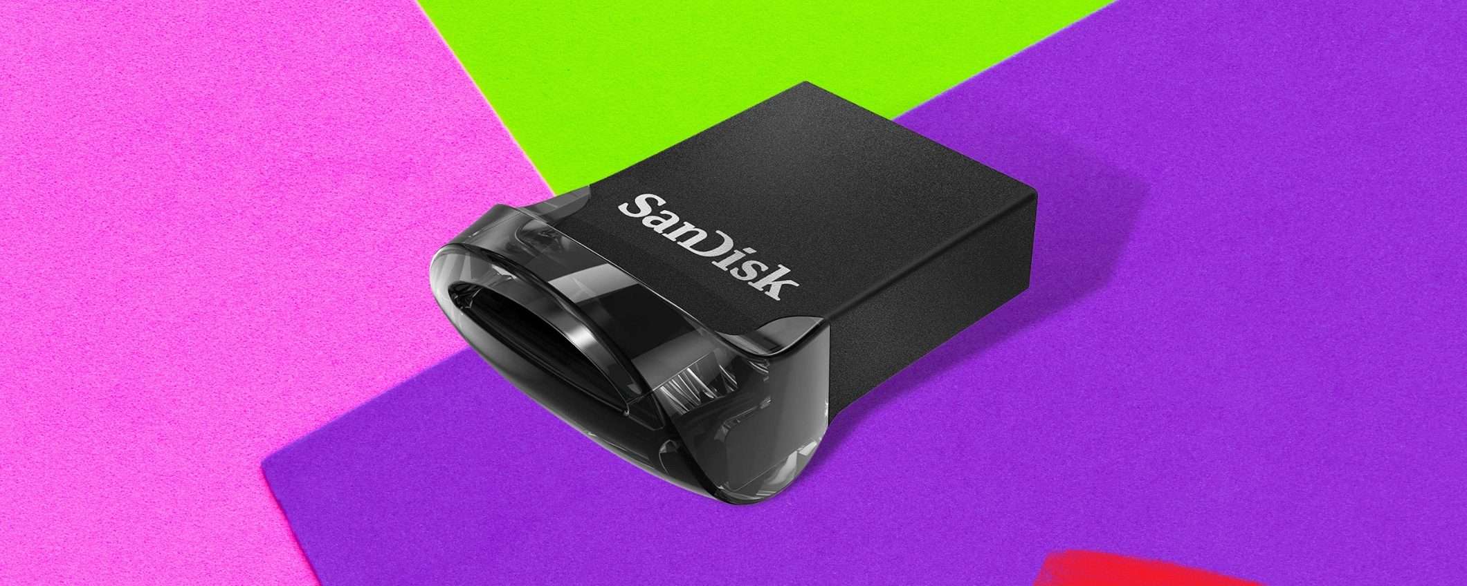 Mini chiavetta USB da 64GB: sempre collegata non è mai di troppo Mini chiavetta USB da 64GB: sempre collegata non è mai di troppo