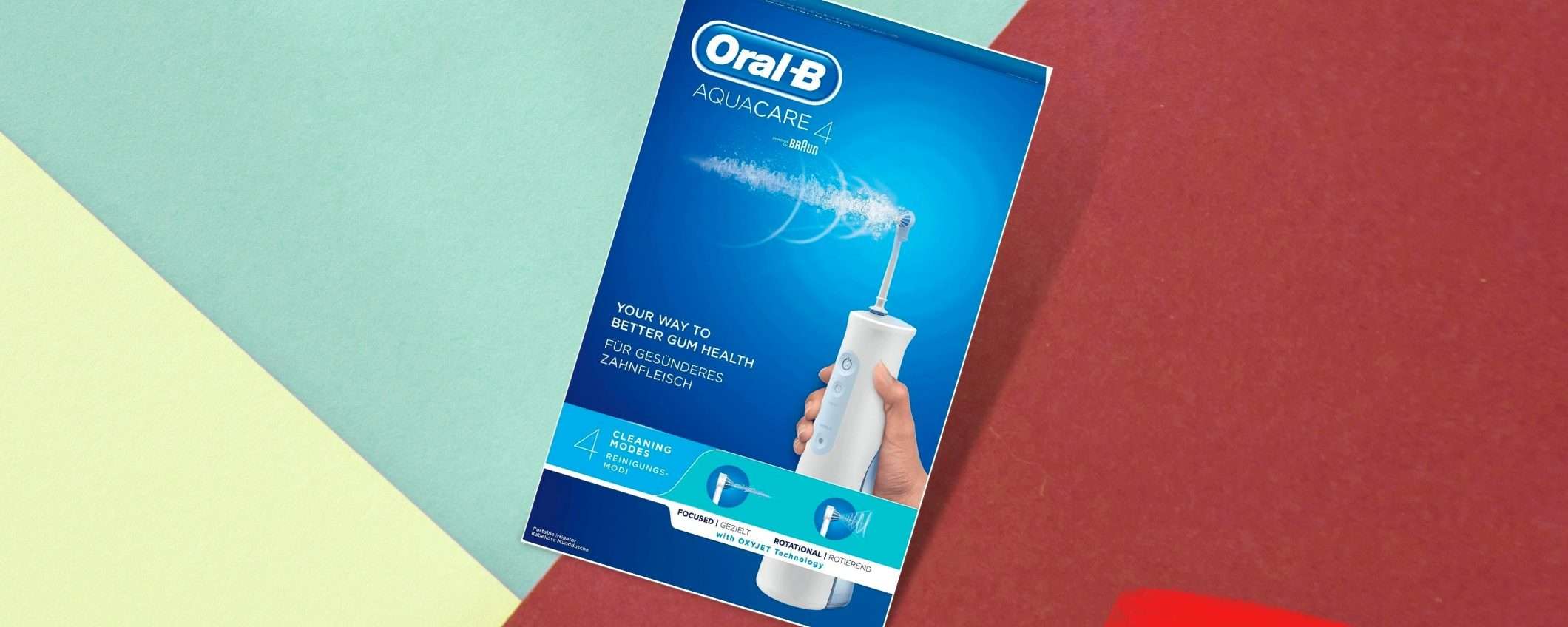 Sconto SHOCK per l'idropulsore Oral-B: addio visite dal dentista Sconto SHOCK per l'idropulsore Oral-B: addio visite dal dentista