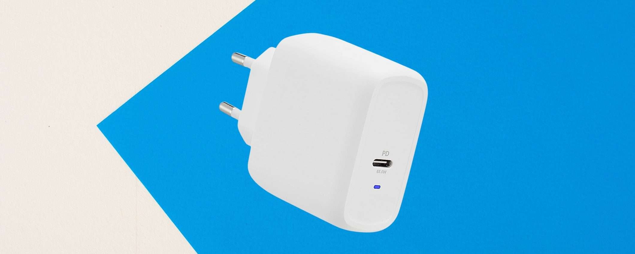 Caricabatterie USB C da 65W: smartphone, laptop e molto altro Caricabatterie USB C da 65W: smartphone, laptop e molto altro