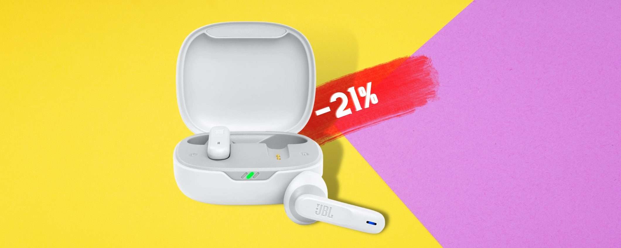 Non farti scappare le JBL Wave 300 TWS, le wearable perfette sotto i 100€ Non farti scappare le JBL Wave 300 TWS, le wearable perfette sotto i 100€