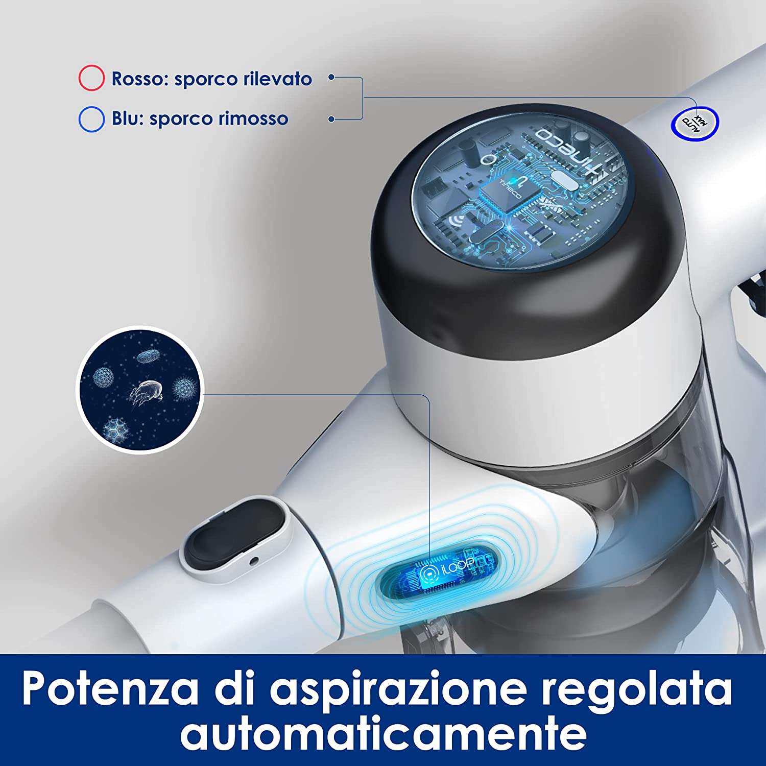 Tineco Pure One X Pet scopa elettrica smart convertibile al 40 in MENO