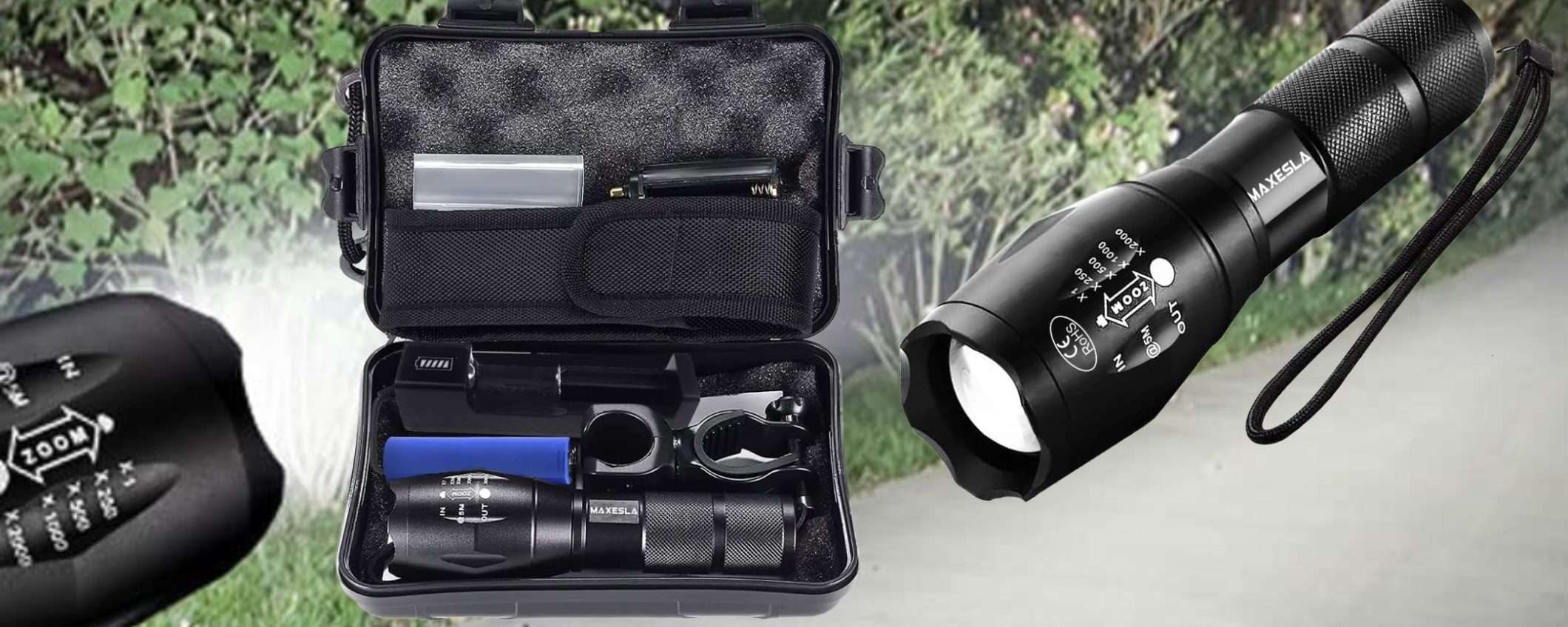 Una torcia ricaricabile IMPRESSIONANTE: potenza 6000 lumen, prezzo WOW (12€) Una torcia ricaricabile IMPRESSIONANTE: potenza 6000 lumen, prezzo WOW (12€)