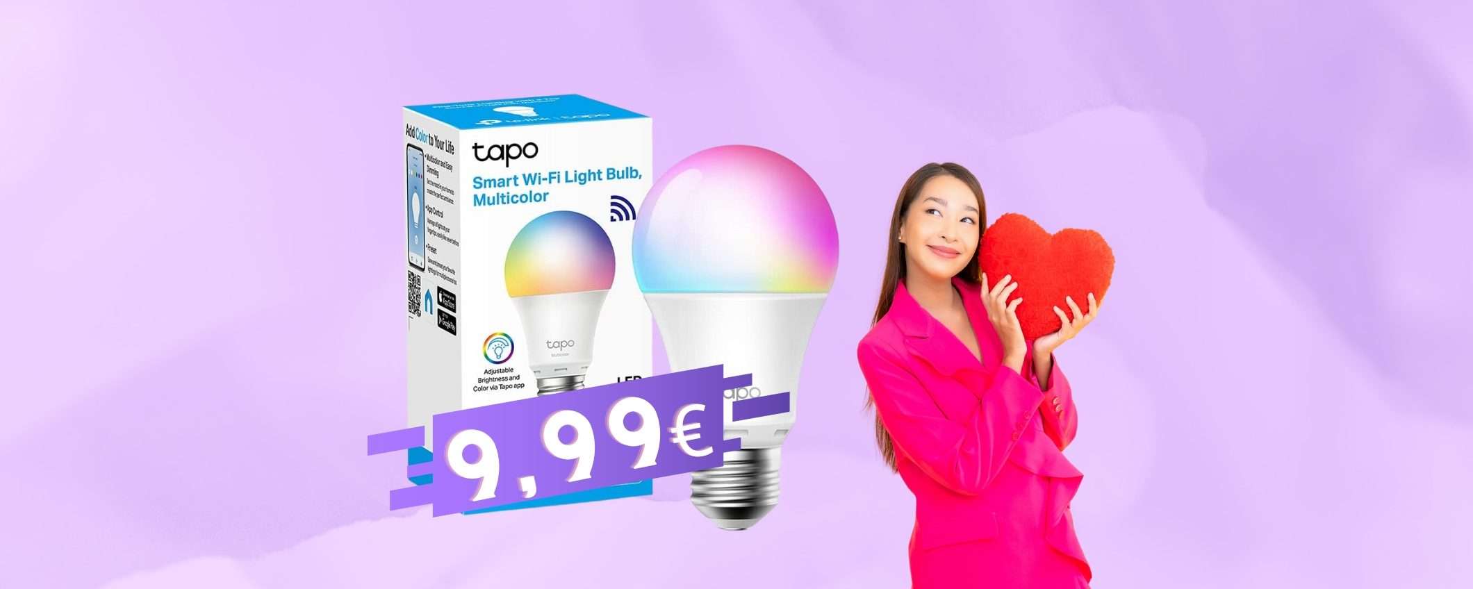 TP-Link sta praticamente REGALANDO questa lampadina WiFi multicolor TP-Link sta praticamente REGALANDO questa lampadina WiFi multicolor