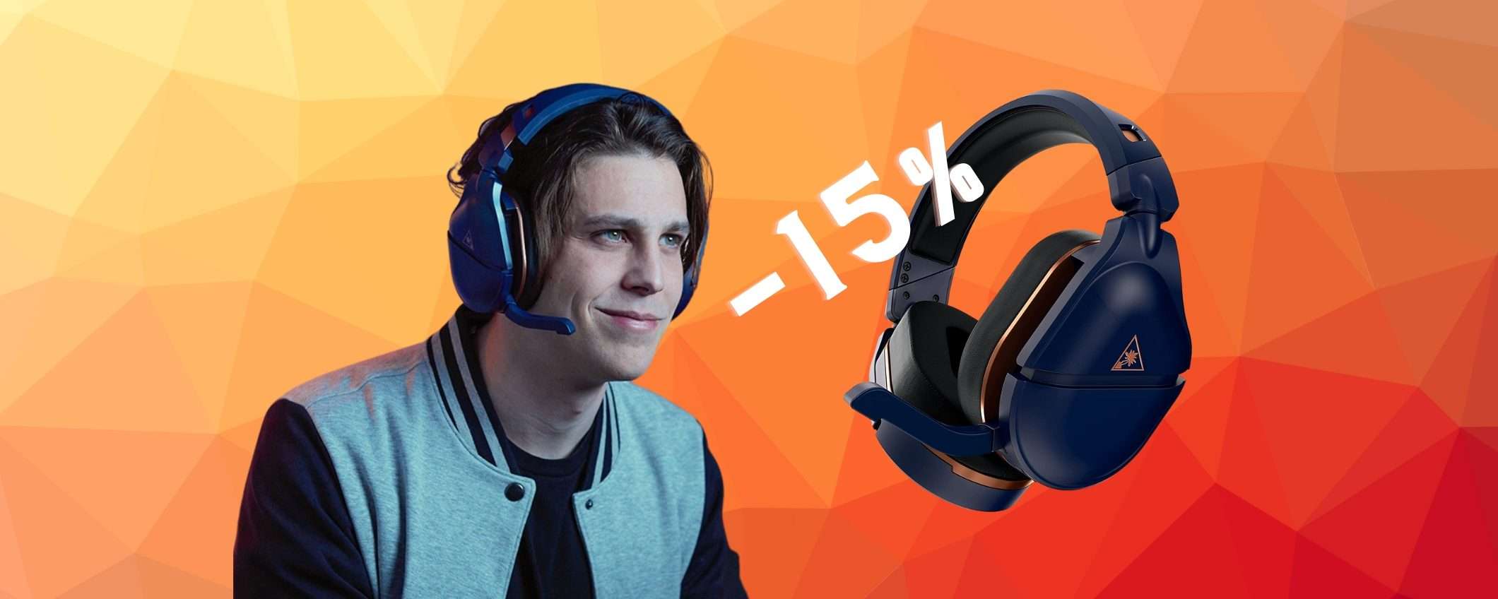 Turtle Beach Stealth 700 Max: cuffie Gaming wireless per PC e consolle Turtle Beach Stealth 700 Max: cuffie Gaming wireless per PC e consolle